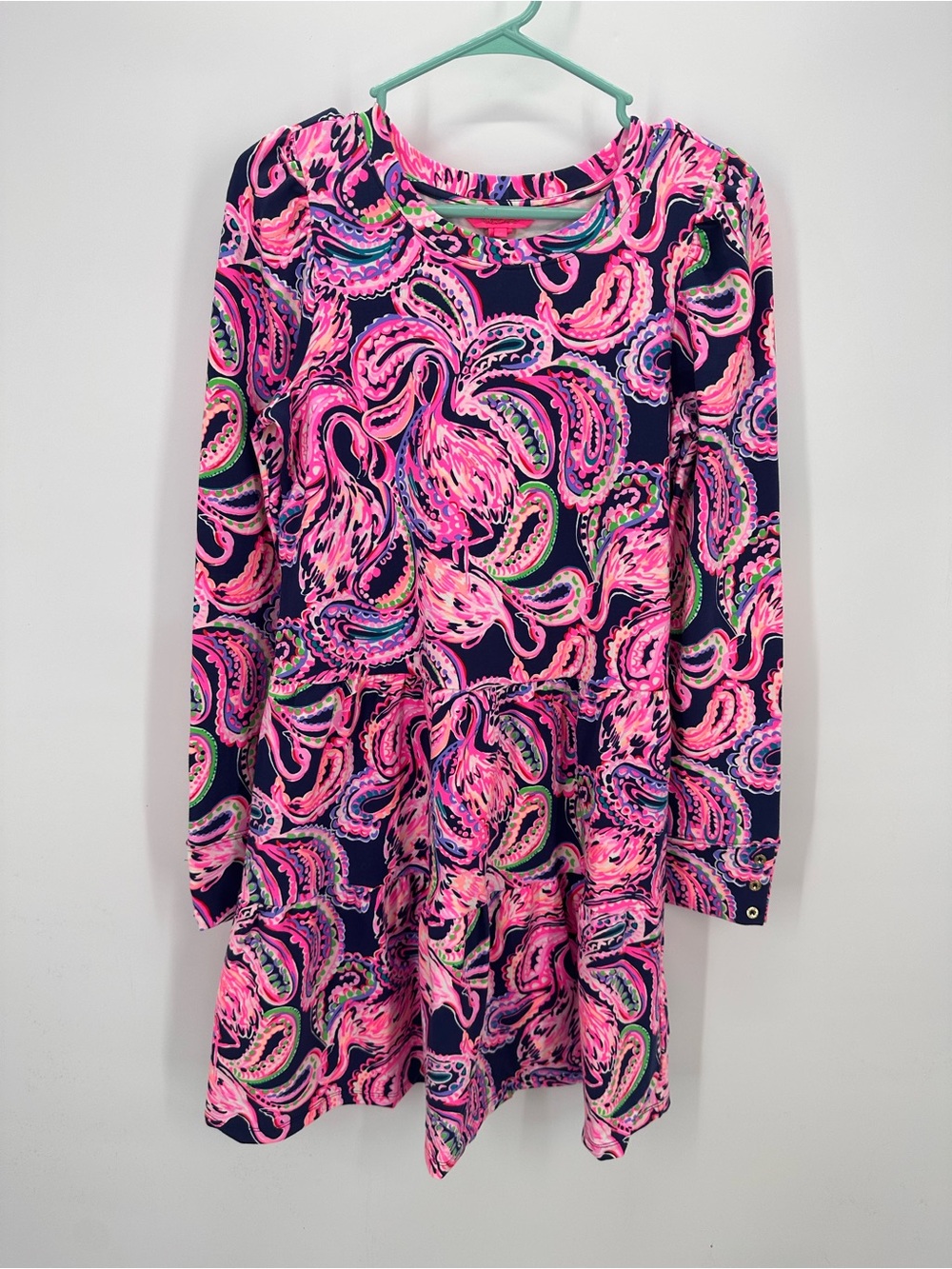 Lily Pulitzer UPF 50+ Arlette Long Sleeve Swing Dress New With Tags